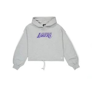 Caps* Los Angeles Lakers Gray Logo Select Womens Hoodie - KTGCaps - Baseball caps for various teams, purchased online at a discount