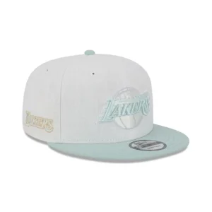 Best Los Angeles Lakers Minty Breeze Logo Select 9FIFTY Snapback Hat - KTGCaps - Baseball caps for various teams, purchased online at a discount