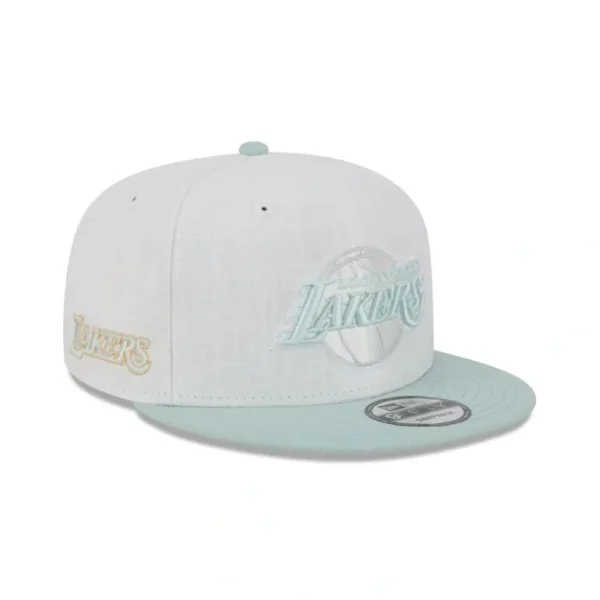 Best Los Angeles Lakers Minty Breeze Logo Select 9FIFTY Snapback Hat - KTGCaps - Baseball caps for various teams, purchased online at a discount