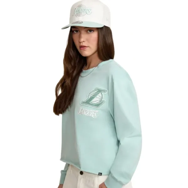 Caps* Los Angeles Lakers Minty Breeze Logo Select Womens TShirt - KTGCaps - Baseball caps for various teams, purchased online at a discount