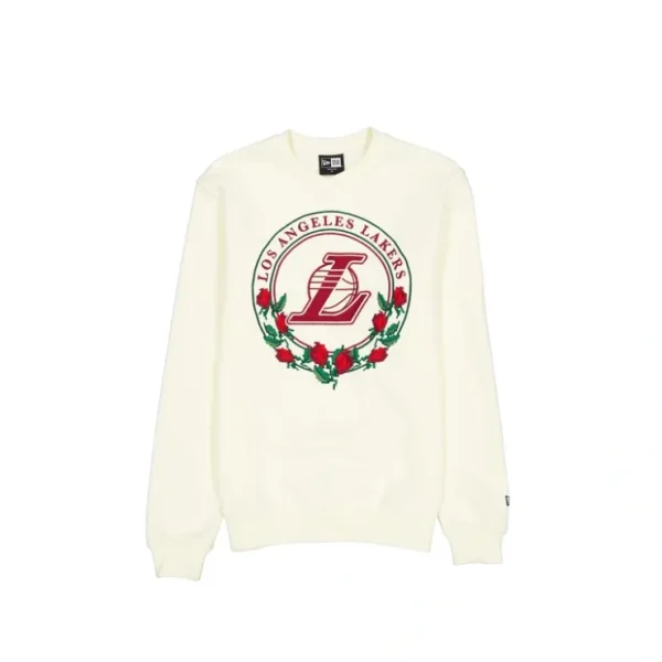 Caps* Los Angeles Lakers Novelty Stitch Crewneck - KTGCaps - Baseball caps for various teams, purchased online at a discount