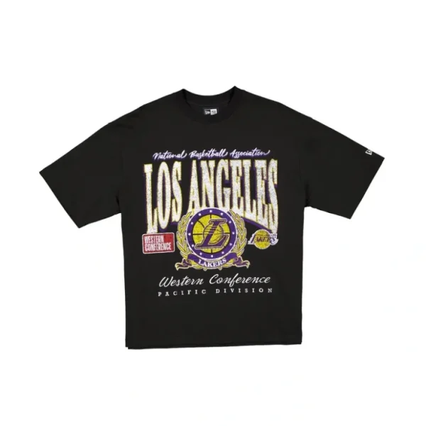 Caps* Los Angeles Lakers Oversized Essentials TShirt - KTGCaps - Baseball caps for various teams, purchased online at a discount