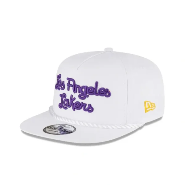 Best Los Angeles Lakers Script Golfer Hat - KTGCaps - Baseball caps for various teams, purchased online at a discount