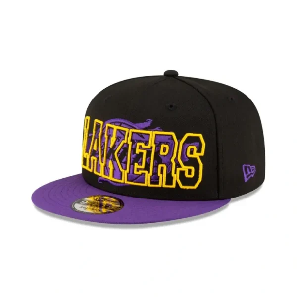Caps* Los Angeles Lakers Splatter 9FIFTY Snapback Hat - KTGCaps - Baseball caps for various teams, purchased online at a discount
