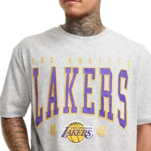 Caps* Los Angeles Lakers Sport Classics Gray TShirt - KTGCaps - Baseball caps for various teams, purchased online at a discount