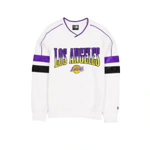 Caps* Los Angeles Lakers Sport Classics White Crewneck - KTGCaps - Baseball caps for various teams, purchased online at a discount