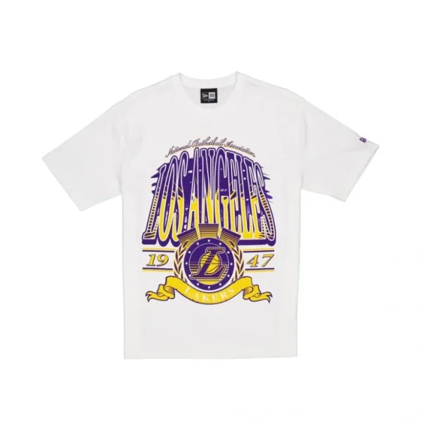 Caps* Los Angeles Lakers Sport Classics White TShirt - KTGCaps - Baseball caps for various teams, purchased online at a discount