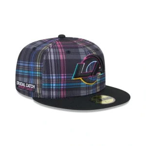 Caps* Los Angeles Rams 2024 Crucial Catch 59FIFTY Fitted Hat - KTGCaps - Baseball caps for various teams, purchased online at a discount