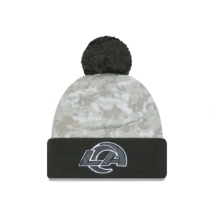 Caps* Los Angeles Rams 2024 Salute to Service Pom Knit Hat - KTGCaps - Baseball caps for various teams, purchased online at a discount