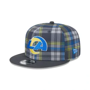 Caps* Los Angeles Rams 2024 Sideline Statement Gray 9FIFTY Snapback Hat - KTGCaps - Baseball caps for various teams, purchased online at a discount