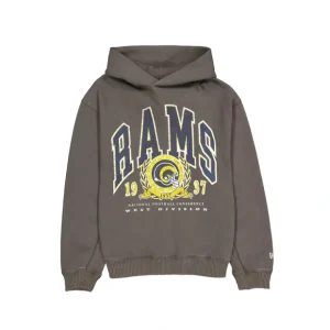 Caps* Los Angeles Rams Oversized Essentials Hoodie - KTGCaps - Baseball caps for various teams, purchased online at a discount