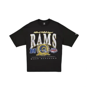 Caps* Los Angeles Rams Oversized Essentials TShirt - KTGCaps - Baseball caps for various teams, purchased online at a discount