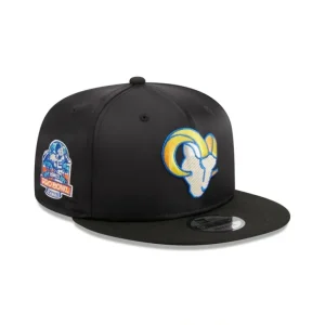 Caps* Los Angeles Rams Satin 9FIFTY Snapback Hat - KTGCaps - Baseball caps for various teams, purchased online at a discount