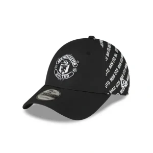 Caps* Manchester United Allover 9FORTY Adjustable Hat - KTGCaps - Baseball caps for various teams, purchased online at a discount