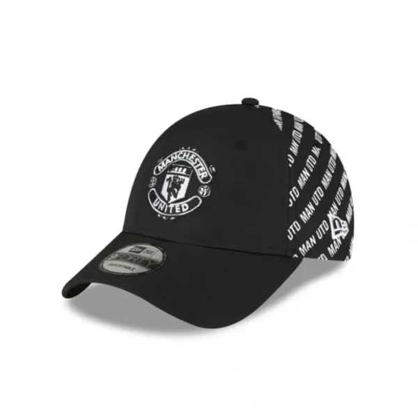 Caps* Manchester United Allover 9FORTY Adjustable Hat - KTGCaps - Baseball caps for various teams, purchased online at a discount