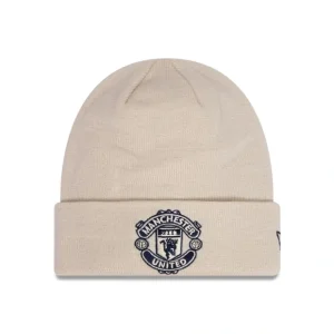 Caps* Manchester United Cream Cuff Knit Hat - KTGCaps - Baseball caps for various teams, purchased online at a discount