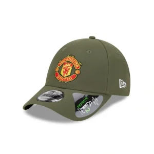 Caps* Manchester United Olive 9FORTY Adjustable Hat - KTGCaps - Baseball caps for various teams, purchased online at a discount