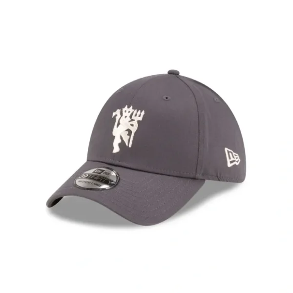Caps* Manchester United Seasonal Dark Gray 39THIRTY Stretch Fit Hat - KTGCaps - Baseball caps for various teams, purchased online at a discount