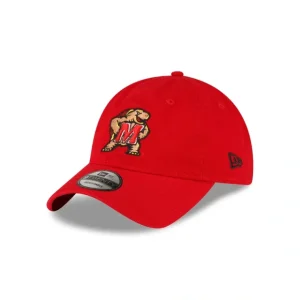 Caps* Maryland Terrapins Red 9TWENTY Adjustable Hat - KTGCaps - Baseball caps for various teams, purchased online at a discount