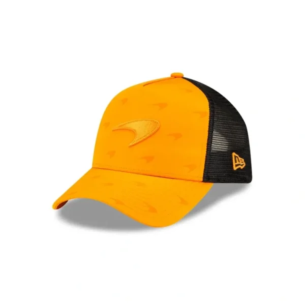 Outlet 2024 McLaren Formula 1 Team 9FORTY AFrame Trucker Hat - KTGCaps - Baseball caps for various teams, purchased online at a discount