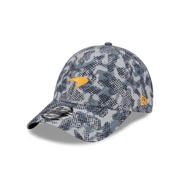 Caps* McLaren Formula 1 Team Gray Camo 9FORTY Snapback Hat - KTGCaps - Baseball caps for various teams, purchased online at a discount