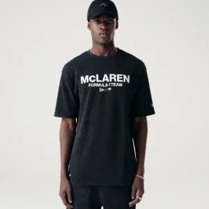 Caps* McLaren Formula 1 Team Washed Black TShirt - KTGCaps - Baseball caps for various teams, purchased online at a discount