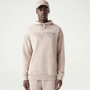 Caps* McLaren Formula 1 Team Washed Taupe Hoodie - KTGCaps - Baseball caps for various teams, purchased online at a discount