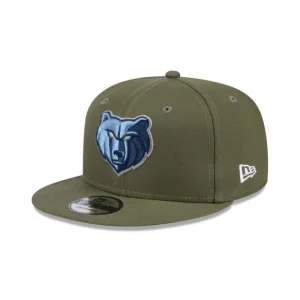 Caps* Memphis Grizzlies Olive 9FIFTY Snapback Hat - KTGCaps - Baseball caps for various teams, purchased online at a discount