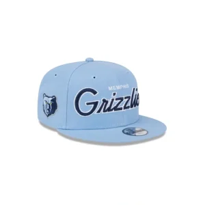 Caps* Memphis Grizzlies Script Kids 9FIFTY Snapback Hat - KTGCaps - Baseball caps for various teams, purchased online at a discount
