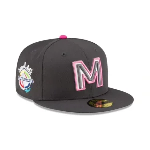 Caps* Mexico Caribbean Series Home Gray 59FIFTY Fitted Hat - KTGCaps - Baseball caps for various teams, purchased online at a discount