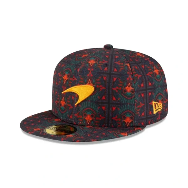 Clearance 2024 Mexico Race Special McLaren Formula 1 Team 59FIFTY Fitted Hat - KTGCaps - Baseball caps for various teams, purchased online at a discount