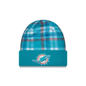 Caps* Miami Dolphins 2024 Cold Weather Statement Knit Beanie - KTGCaps - Baseball caps for various teams, purchased online at a discount