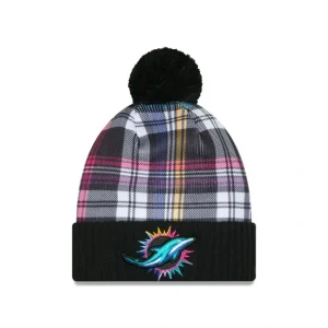 Caps* Miami Dolphins 2024 Crucial Catch Sport Pom Knit Hat - KTGCaps - Baseball caps for various teams, purchased online at a discount
