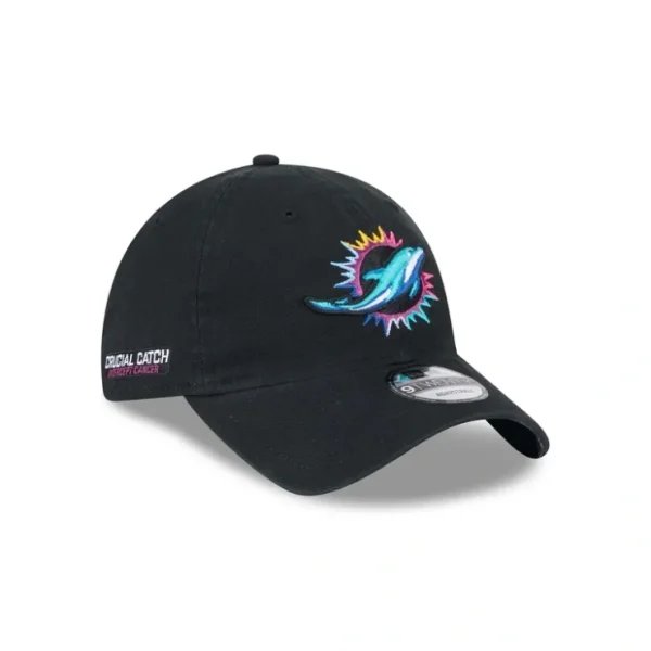 Caps* Miami Dolphins 2024 Crucial Catch 9TWENTY Adjustable Hat - KTGCaps - Baseball caps for various teams, purchased online at a discount