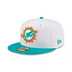 Caps* Miami Dolphins 2024 Training 59FIFTY Fitted Hat - KTGCaps - Baseball caps for various teams, purchased online at a discount
