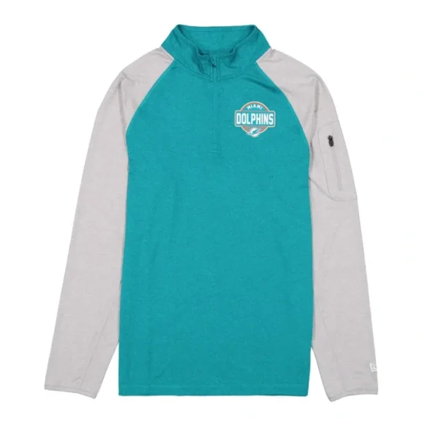 Caps* Miami Dolphins Active Quarter Zip - KTGCaps - Baseball caps for various teams, purchased online at a discount