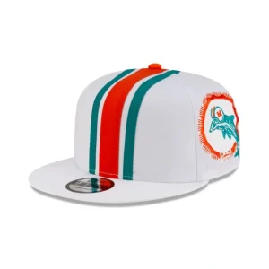 Caps* Miami Dolphins Historic Helmet Pack 9FIFTY Snapback Hat - KTGCaps - Baseball caps for various teams, purchased online at a discount
