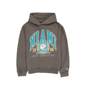 Caps* Miami Dolphins Oversized Essentials Hoodie - KTGCaps - Baseball caps for various teams, purchased online at a discount