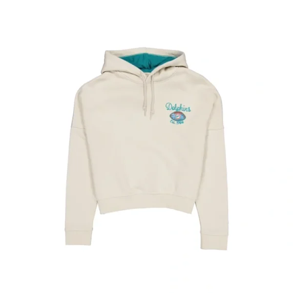 Caps* Miami Dolphins 3rd Down Historic Womens Hoodie - KTGCaps - Baseball caps for various teams, purchased online at a discount