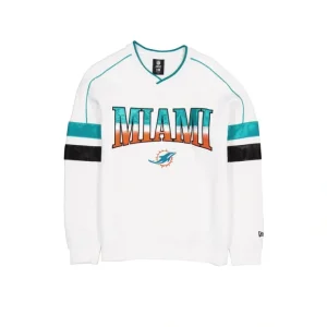 Caps* Miami Dolphins Sport Classics White Crewneck - KTGCaps - Baseball caps for various teams, purchased online at a discount