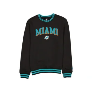 Caps* Miami Dolphins Sport Night Black Crewneck - KTGCaps - Baseball caps for various teams, purchased online at a discount