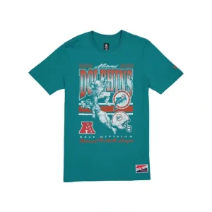 Caps* Miami Dolphins Throwback Distress TShirt - KTGCaps - Baseball caps for various teams, purchased online at a discount