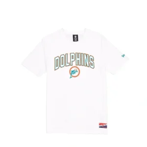 Caps* Miami Dolphins Throwback White TShirt - KTGCaps - Baseball caps for various teams, purchased online at a discount