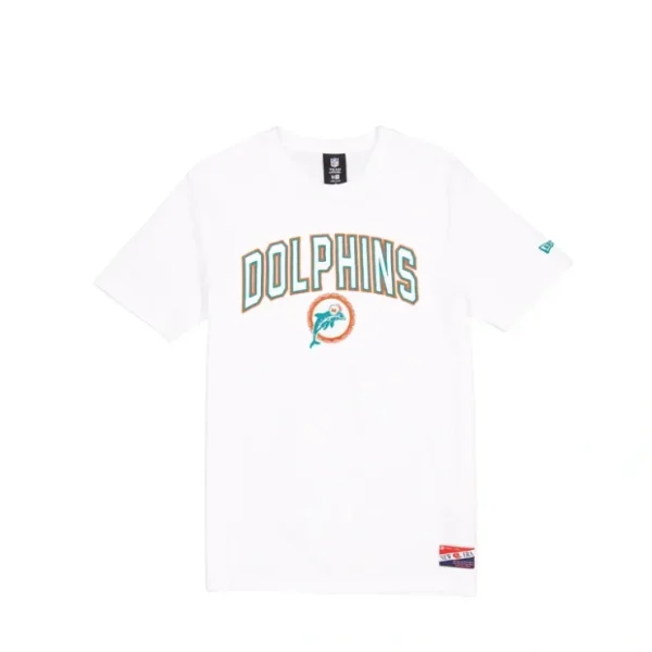 Caps* Miami Dolphins Throwback White TShirt - KTGCaps - Baseball caps for various teams, purchased online at a discount