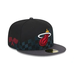 Caps* Miami Heat 2024 Rally Drive 59FIFTY Fitted Hat - KTGCaps - Baseball caps for various teams, purchased online at a discount