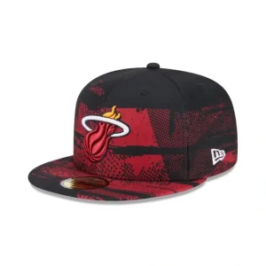 Caps* Miami Heat 2024 TipOff 59FIFTY Fitted Hat - KTGCaps - Baseball caps for various teams, purchased online at a discount