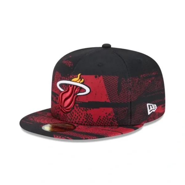 Caps* Miami Heat 2024 TipOff 59FIFTY Fitted Hat - KTGCaps - Baseball caps for various teams, purchased online at a discount