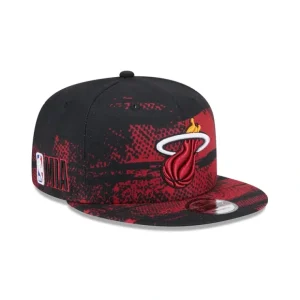 Caps* Miami Heat 2024 TipOff 9FIFTY Snapback Hat - KTGCaps - Baseball caps for various teams, purchased online at a discount