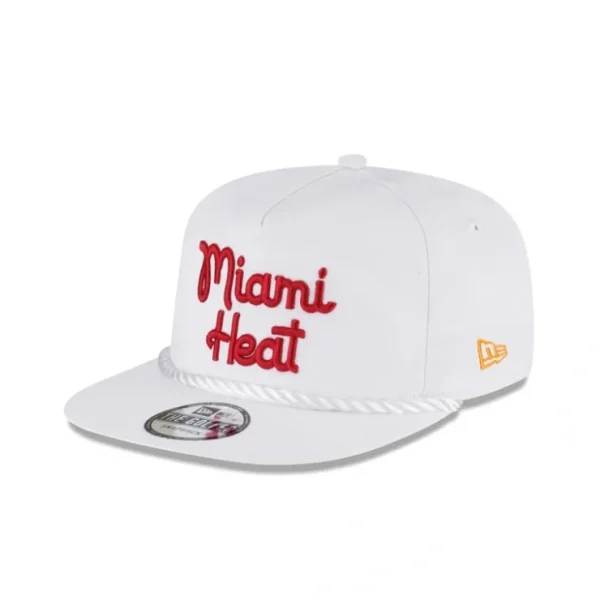 Caps* Miami Heat Script Golfer Hat - KTGCaps - Baseball caps for various teams, purchased online at a discount