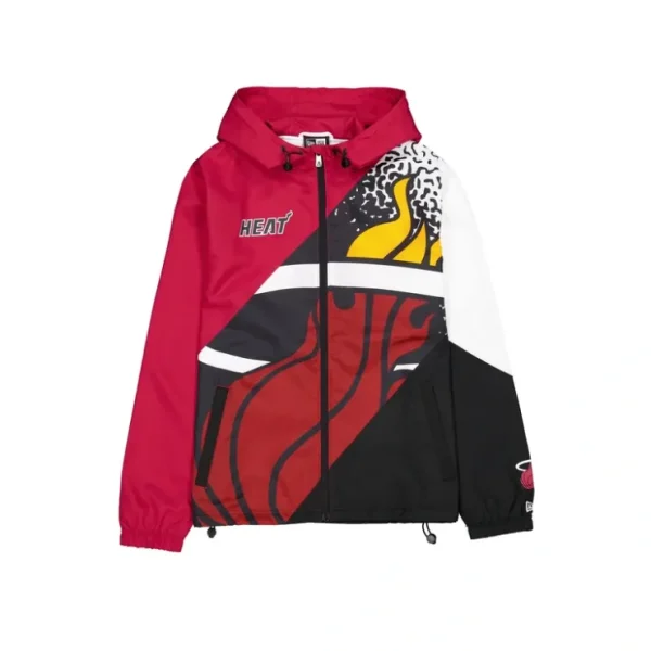 Caps* Miami Heat Sport Classics Color Block Windbreaker - KTGCaps - Baseball caps for various teams, purchased online at a discount